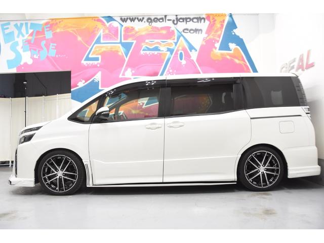 ヴォクシー ZS ROWENコンプリートカー 19インチAW ローダウン アルパイン11型ナビ アルパイン12型後席モニター 両側電動スライドドア プッシュスタート バックカメラ ETC フルセグTV(23枚目)