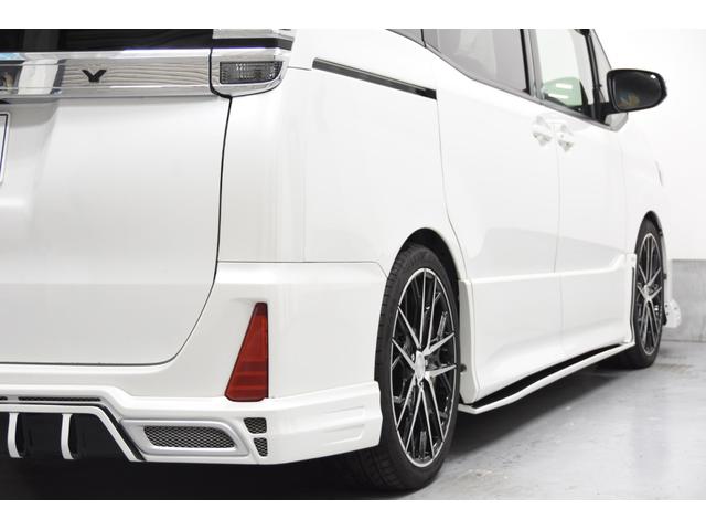 ヴォクシー ZS ROWENコンプリートカー 19インチAW ローダウン アルパイン11型ナビ アルパイン12型後席モニター 両側電動スライドドア プッシュスタート バックカメラ ETC フルセグTV(42枚目)