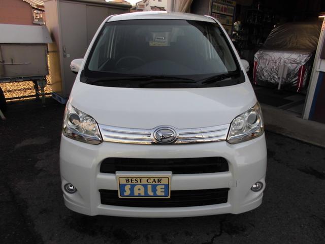 ムーヴ カスタム　Ｇ　ＨＩＤライト　フォグランプ　ＥＴＣ　フルセグＴＶ　ナビ　スマートキー　アルミ　エアバック　ＡＢＳ（3枚目）