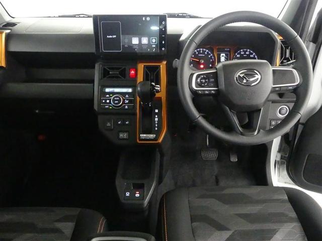 タフト Ｇ　運転席助手席エアバッグ　被害軽減ブレーキ　Ｉストップ　リアカメラ　スマートキー＆プッシュスタート　横滑り防止　テレビ　フルセグ地デジＴＶ　１オーナー　ＥＴＣ　サイドエアバッグ　盗難防止システム　ＡＢＳ（4枚目）