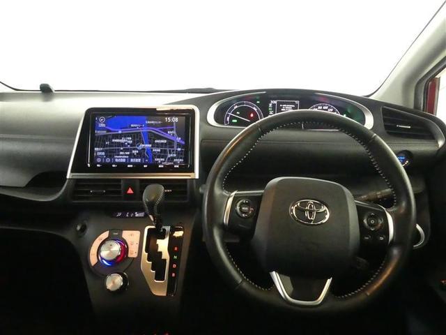 シエンタ ハイブリッド　ファンベースＧセーフティーエディション　衝突被害軽減　ＥＴＣ車載器　ＬＥＤヘッドライト　１オーナー　両側パワースライドドア　クルコン　ＤＶＤ　地デジ　キーレスエントリー　バックモニター　盗難防止システム　ナビ＆ＴＶ　横滑り防止装置（4枚目）