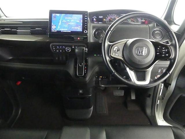 N-BOXカスタム G・Lターボホンダセンシング フルセ 両側PWスライドドア Bモニタ Iストップ セキュリティー クルーズコントロール ナビTV キーレスエントリー VSA LEDランプ 助手席エアバック PW サイドSRS エアバック アルミ(4枚目)