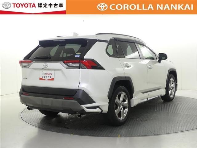 RAV4 G ナビ・TV Bカメラ パワーウインドウ カーテンエアバック 運転席パワーシート イモビライザー AC100V電源 地デジ キーレス LEDヘッドライ クルコン オートエアコン 横滑り防止装置 4WD車(3枚目)