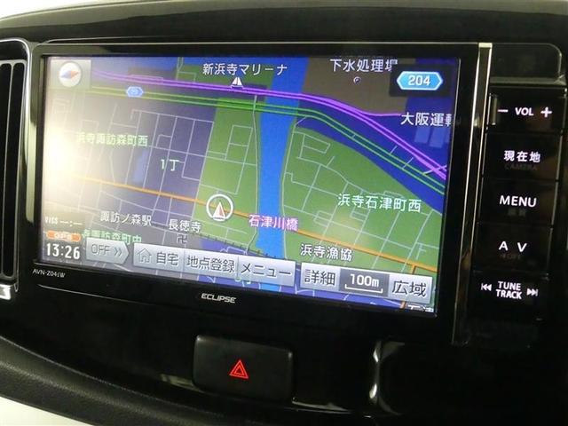 ナビを装備。タッチパネル式で使いやすく、お出かけもラクラクです。