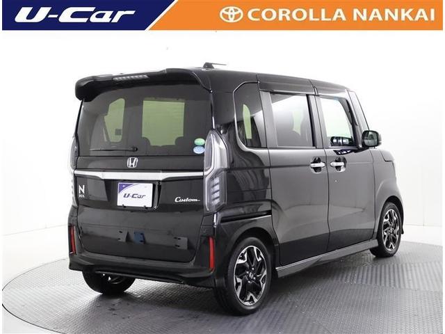 N-BOXカスタム G・Lターボホンダセンシング フルセ 両側PWスライドドア Bモニタ Iストップ セキュリティー クルーズコントロール ナビTV キーレスエントリー VSA ベンチS LEDランプ 助手席エアバック PW サイドSRS エアバック(3枚目)