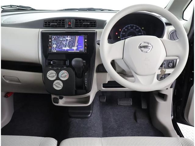 デイズ J 横滑り防止装置付 レーダーB 地デジテレビ バックビューモニター WSRS フロントベンチシート パワーウィンド ナビ&TV キーフリー ワンオーナー車 SRS PS メモリーナビ ETC車載器 AC(4枚目)