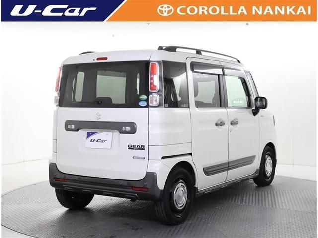 スペーシアギア ハイブリッドXZ ターボ ESP クルーズC LEDへッドライト 地デジフルセグ バックアイカメラ Wエアバック スマートキー ナビTV セキュリティ フルオートエアコン パワーステアリング リモコンキー ベンチシート DVD(3枚目)