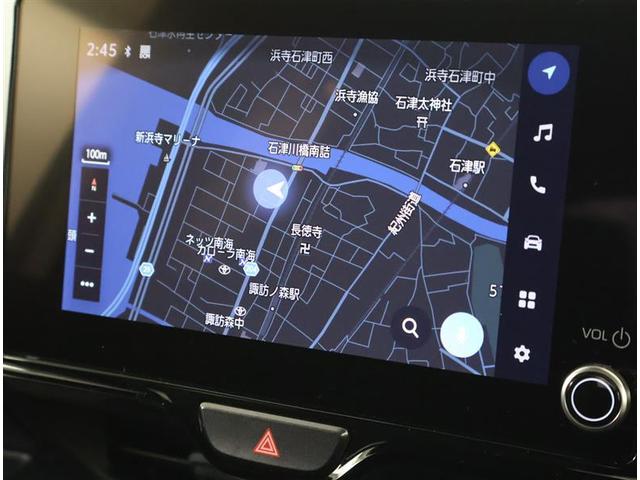 ヤリス ハイブリッドG LEDライト AC100V電源 スマートキー ETC フルセグ バックモニター 衝突被害軽減ブレーキ クルーズC 横滑り防止装置 オートエアコン メモリーナビ イモビ ワンオーナー(6枚目)