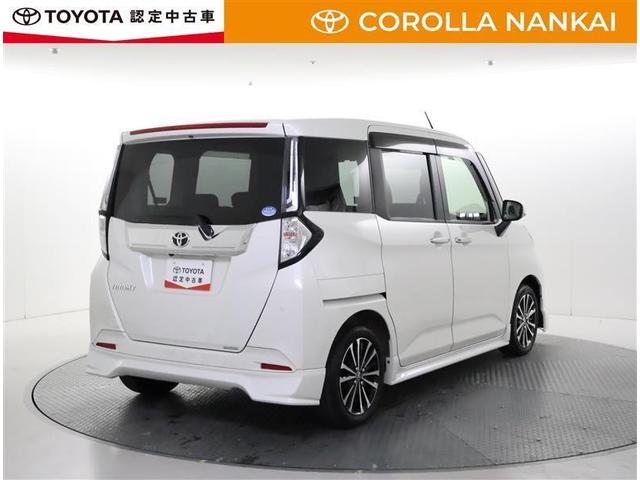 ルーミー カスタムG-T W電動ドア アイドリングストップ機能 運転席助手席エアバッグ DVD視聴可 クルーズC エアバック キーレスエントリー バックガイドモニター パワーウインドウ インテリキー ナビTV LED アルミ(3枚目)