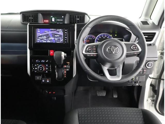 ルーミー カスタムG-T W電動ドア アイドリングストップ機能 運転席助手席エアバッグ DVD視聴可 クルーズC エアバック キーレスエントリー バックガイドモニター パワーウインドウ インテリキー ナビTV LED アルミ(4枚目)