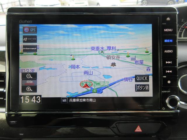 N-BOXカスタム G・EXターボホンダセンシング 純正メモリーナビ ETC(3枚目)