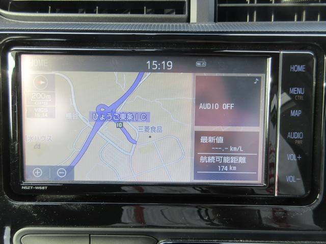 アクア Ｓスタイルブラック　純正メモリーナビ　ＥＴＣ（3枚目）