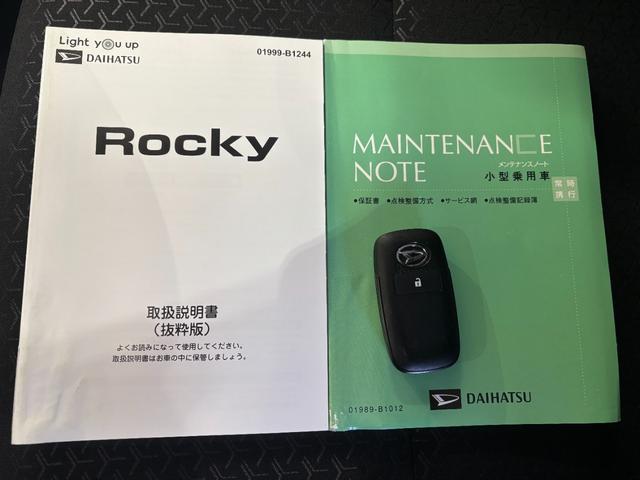 ロッキー Ｘ　ナビゲーション　バックカメラ　ドライブレコーダー　ＥＴＣ車載器　ＴＶコントロール　電動格納式ドアミラー　パワーウィンドウ　プッシュスタートスイッチ　キーフリーシステム　アイドリングストップ機能（48枚目）