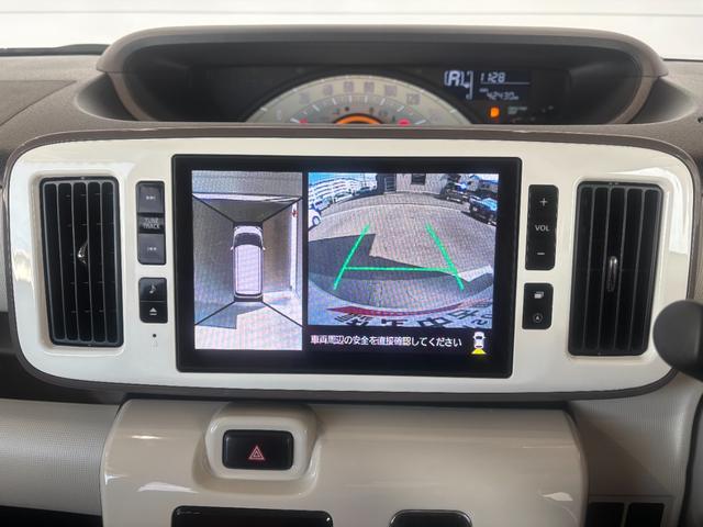 ムーヴキャンバス Ｘメイクアップリミテッド　ＳＡＩＩＩ　純正ナビ　パノラマモニター　ドライブレコーダー　ＥＴＣ　両側電動スライドドア　オートエアコン　電動格納式ドアミラー　パワーウィンドウ　プッシュスタートスイッチ　アイドリングストップ機能（4枚目）