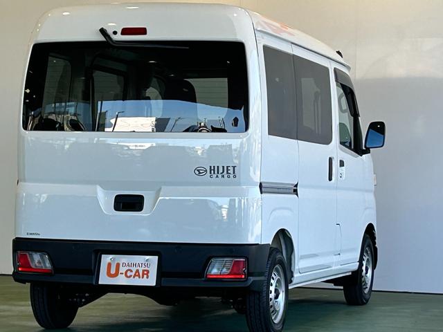 ハイゼットカーゴ ＤＸ　ラジオチューナー　ＥＴＣ車載器　マニュアルエアコン　運転席・助手席パワーウィンドウ　アイドリングストップ機能　コーナーセンサー　衝突被害軽減ブレーキ　キーレスエントリーシステム（40枚目）