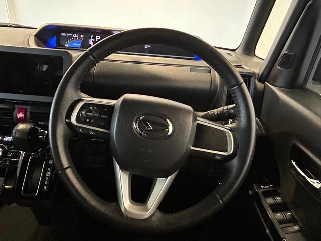 タント カスタムＲＳ　タ－ボ　バックカメラ対応　ＥＴＣ　電動パーキング　プッシュボタンスタ－ト　両側電動スライドドア　コ－ナ－センサ－　衝突被害軽減ブレーキ　アイドリングストップ機能　シ－トヒ－タ－　ＬＥＤヘッドライト（8枚目）