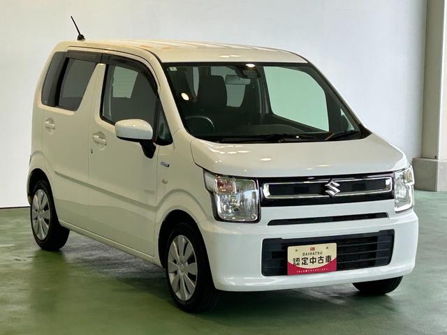 ワゴンR ハイブリッドFX CDオーディオ プッシュボタンスタ-ト アイドリングストップ機能 片側シ-トヒ-タ-(35枚目)