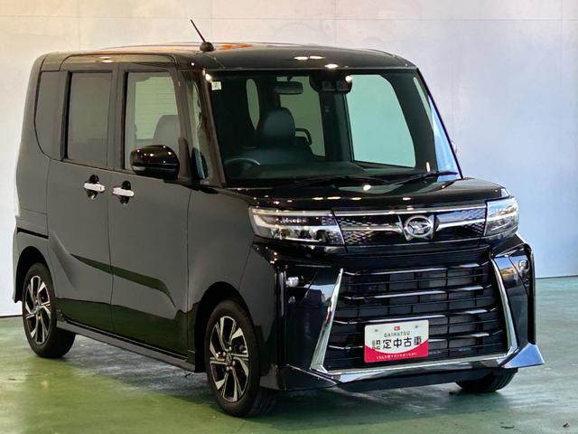 タント カスタムＸ　オートエアコン　フロントシートヒーター　左右パワースライドドア　電動パーキング　プッシュボタンスタート　アイドリングストップ　アルミホイール　ＬＥＤヘッドランプ　バックカメラ対応（46枚目）