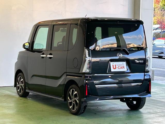 タント カスタムＸ　オートエアコン　フロントシートヒーター　左右パワースライドドア　電動パーキング　プッシュボタンスタート　アイドリングストップ　アルミホイール　ＬＥＤヘッドランプ　バックカメラ対応（54枚目）