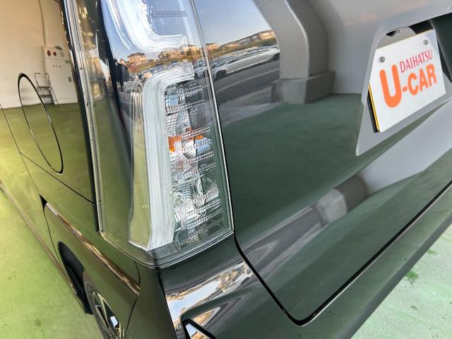 タント カスタムＸ　オートエアコン　フロントシートヒーター　左右パワースライドドア　電動パーキング　プッシュボタンスタート　アイドリングストップ　アルミホイール　ＬＥＤヘッドランプ　バックカメラ対応（55枚目）