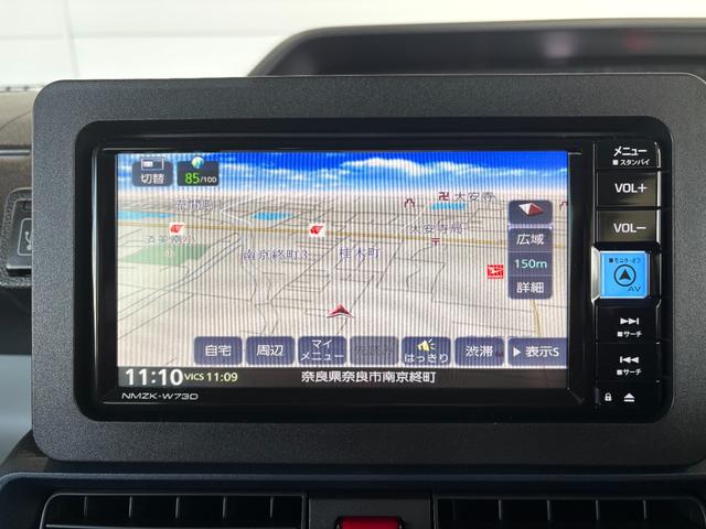 タント Ｘ　ナビゲーション　バックカメラ　ドライブレコーダー　運転席・助手席シートヒーター　助手席側後席電動スライドドア　電動格納式ドアミラー　パワーウィンドウ　プッシュスタートスイッチ　アイドリングストップ機能（3枚目）