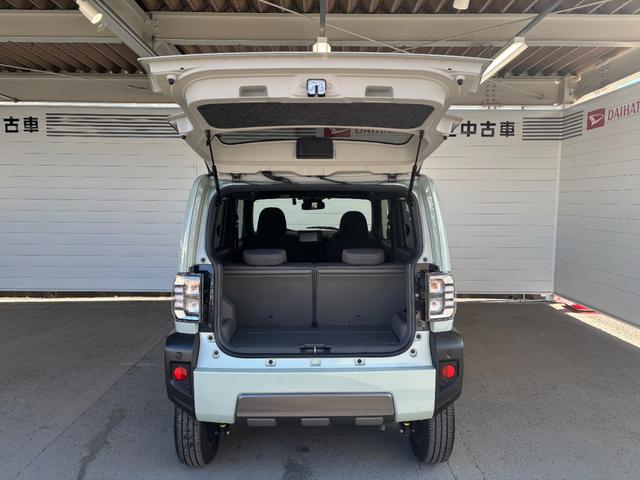 タフト Ｇ　ダーククロムベンチャー　４ＷＤ　ナビゲーション　バックカメラ　ドライブレコーダー　ＥＴＣ車載器　ＴＶコントロール　電動パーキングブレーキ　アルミホイール　電動格納式ドアミラー　パワーウィンドウ　プッシュスタートスイッチ（35枚目）