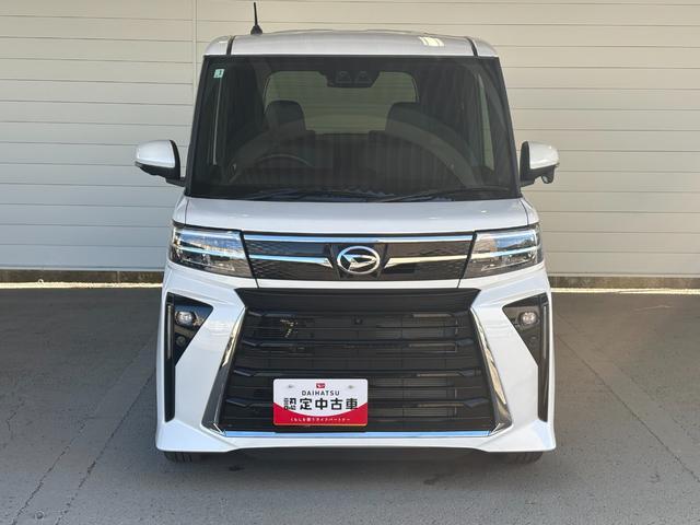 タント カスタムＲＳ　６．８インチディスプレイオーディオ　パノラマモニター　電動パーキングブレーキ　フロントシートヒーター　両側電動スライドドア　プッシュスタートスイッチ　電動格納式ドアミラー　アルミホイール　キーフリー（23枚目）