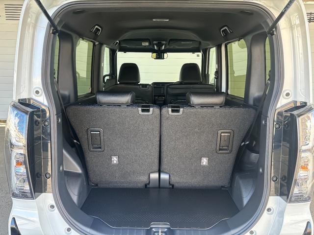 タント カスタムＲＳ　６．８インチディスプレイオーディオ　パノラマモニター　電動パーキングブレーキ　フロントシートヒーター　両側電動スライドドア　プッシュスタートスイッチ　電動格納式ドアミラー　アルミホイール　キーフリー（40枚目）