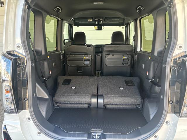 タント カスタムＲＳ　６．８インチディスプレイオーディオ　パノラマモニター　電動パーキングブレーキ　フロントシートヒーター　両側電動スライドドア　プッシュスタートスイッチ　電動格納式ドアミラー　アルミホイール　キーフリー（41枚目）