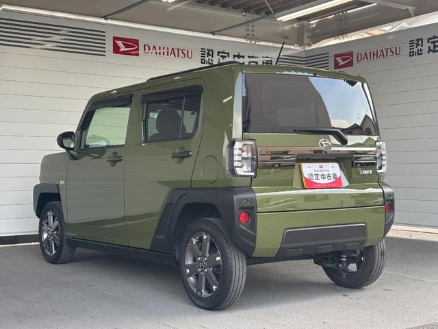 タフト Ｇターボ　ナビゲーション　バックカメラ　電動パーキングブレーキ　フロントシートヒーター　電動格納式ドアミラー　オートエアコン　プッシュスタートスイッチ　アルミホイール　キーフリー　アイドリングストップ機能（32枚目）