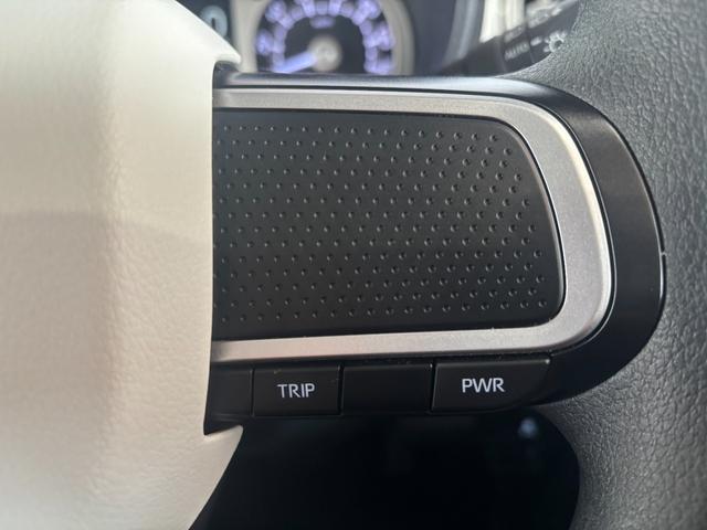 ムーヴキャンバス ストライプスG ナビ取付時パノラマモニター対応 両側電動スライドドア 電動パーキングブレーキ フロントシートヒーター オートエアコン 電動格納式ドアミラー プッシュスタートスイッチ キーフリー アイドリングストップ(9枚目)