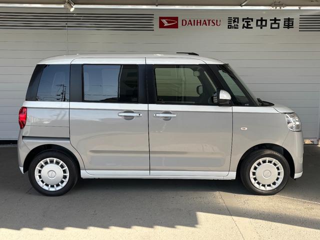 ムーヴキャンバス ストライプスＸ　ナビゲーション　両側電動スライドドア　電動格納式ドアミラー　プッシュスタートスイッチ　キーフリーシステム　オートエアコン　パワーウィンドウ　アイドリングストップ機能（18枚目）