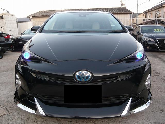 プリウス Ａツーリングセレクション　１７ＡＷ　エアロ　９インチナビ　フルセグＴＶ　Ｂｌｕｅｔｏｏｔｈ接続　バックカメラ　デジタルインナーミラー　ドラレコ　ホワイト内装　デイライト　トヨタセーフティセンス（20枚目）