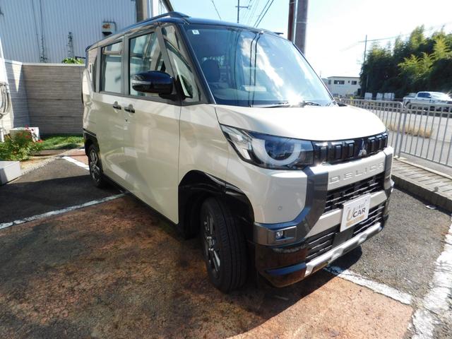 デリカミニ Ｇ　プレミアム　衝突被害軽減ブレーキ　踏み間違い防止　マイパイロット　９インチ純正ナビゲーション　マルチアラウンドモニター　フルセグテレビ　シートヒーター　両側電動スライドドア　禁煙車（4枚目）