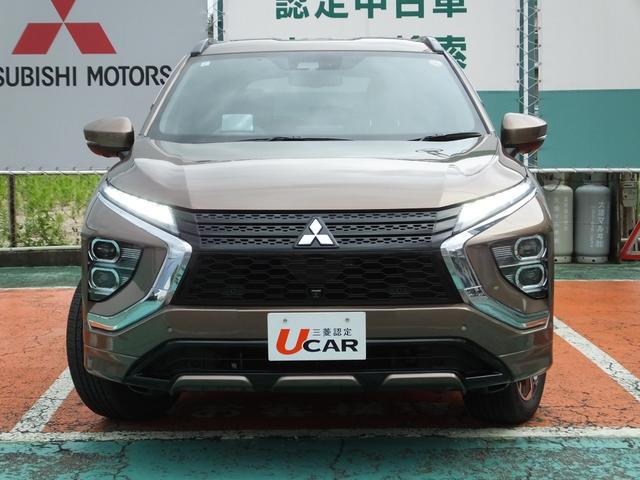 エクリプスクロスＰＨＥＶ Ｐ　４ＷＤ　電気温水式式ヒーター　ｅ－Ａｓｓｉｓｔ　８インチスマホ連携ナビ　フルセグ　マルチアラウンドモニター　ＥＴＣ２．０　運転席パワーシート　前席シートヒーター　ステアリングヒータ　ブラック天井（2枚目）