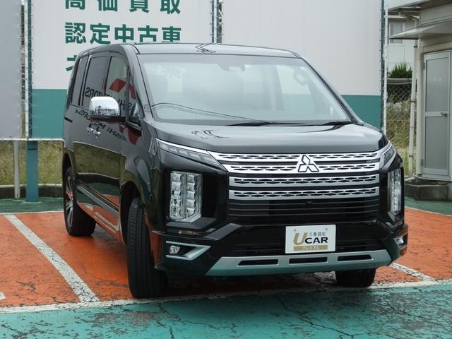 デリカＤ：５ Ｐ　禁煙車　ワンオーナー　純正１０．１型ナビ　マルチアラウンドモニター　ＥＴＣ２．０　両側電動スライドドア　電動テールゲート　後側方車両検知警報システム（3枚目）