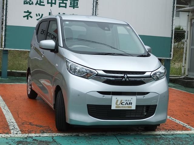 ｅＫワゴン Ｍ　衝突被害軽減ブレーキ　前後踏み間違い防止　ケンウッドナビ　バックカメラ　ＥＴＣ　シートヒーター　アイドリングストップ（3枚目）