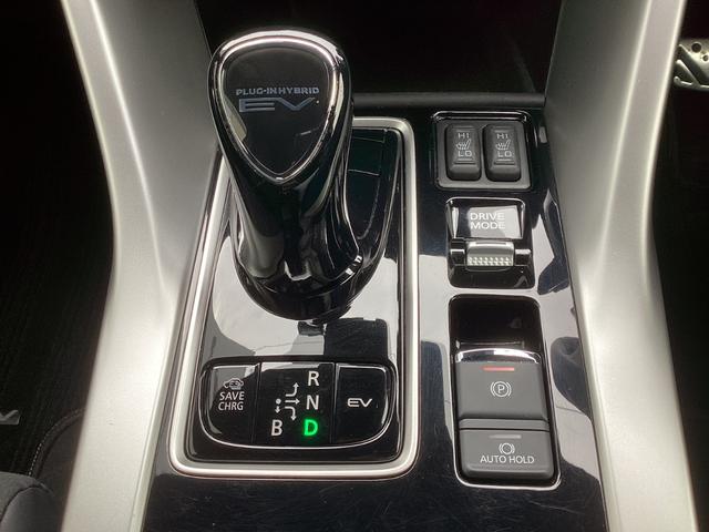 エクリプスクロスＰＨＥＶ Ｐ　ワンオーナー　衝突被害軽減ブレーキ　後側方車両検知警報システム　スマホ連携ナビ　全方位モニター　ＥＴＣ２．０　ドラレコ前後　レーダークルーズコントロール　電動シート　ＡＣ１５００Ｗ（10枚目）