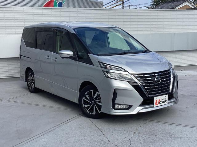 セレナ ハイウェイスターＶ　メモリーナビ　全方位モニター　ＥＴＣ　ドライブレコーダー　プロパイロット　衝突被害軽減ブレーキ　後側方車両検知警報システム　両側電動スライドドア　オートマチックハイビーム　スマートキー（33枚目）