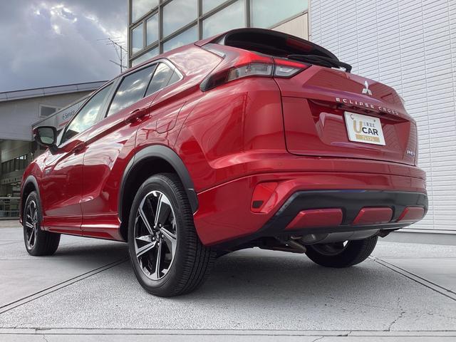 エクリプスクロスPHEV P 元試乗車 電気温水式ヒーター スマホ連携ナビ 全方位モニター ETC2.0 マイパイロット リモートコントロール 衝突被害軽減ブレーキ 後側方車両検知警報システム 電動シート 電動リヤゲート(74枚目)