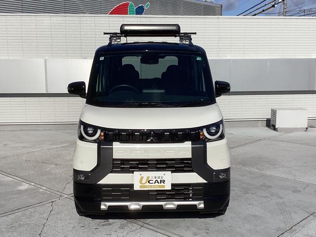 デリカミニ Ｔ　プレミアム　元試乗車　メモリーナビ　全方位モニター　ＥＴＣ　マイパイロット　衝突被害軽減ブレーキ　踏み間違い防止装置　パーキングセンサー　両側電動スライドドア　デジタルルームミラー　シートヒーター　スマートキー（2枚目）
