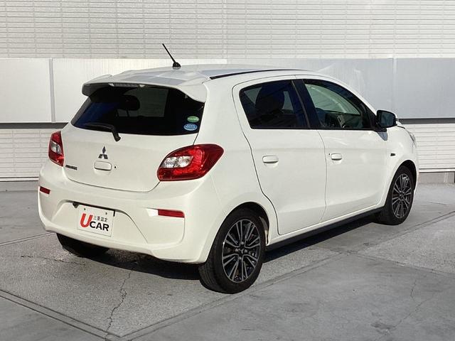 ミラージュ Ｇ　元レンタカー　メモリーナビ　バックカメラ　ＥＴＣ　衝突被害軽減ブレーキ　踏み間違い防止装置　アイドリングストップ　オートライトコントロール　ディスチャージヘッドライト　フォグランプ　スマートキー（2枚目）