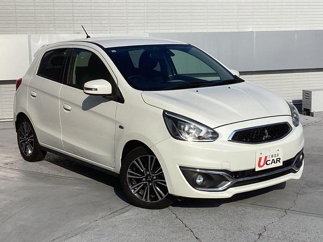 ミラージュ Ｇ　元レンタカー　メモリーナビ　バックカメラ　ＥＴＣ　衝突被害軽減ブレーキ　踏み間違い防止装置　アイドリングストップ　オートライトコントロール　ディスチャージヘッドライト　フォグランプ　スマートキー（13枚目）