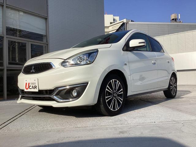 ミラージュ Ｇ　元レンタカー　メモリーナビ　バックカメラ　ＥＴＣ　衝突被害軽減ブレーキ　踏み間違い防止装置　アイドリングストップ　オートライトコントロール　ディスチャージヘッドライト　フォグランプ　スマートキー（56枚目）