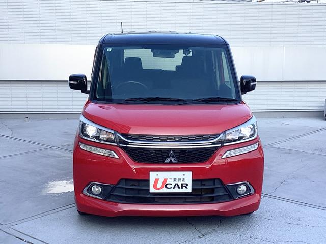 デリカＤ：２ カスタムハイブリッドＭＶ　ワンオーナー　メモリーナビ　バックカメラ　ドライブレコーダー　オートクルーズコントロール　衝突被害軽減ブレーキ　踏み間違い防止装置　両側電動スライドドア　シートヒーター　フォグランプ　スマートキー（2枚目）