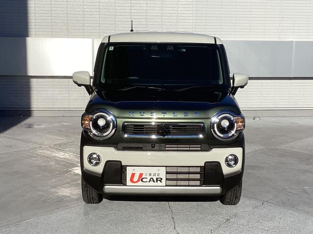 ハスラー ハイブリッドＸターボ　ワンオーナー　メモリーナビ　全周囲カメラ　ＥＴＣ　ドライブレコーダー前後　レーダークルーズコントロール　衝突被害軽減ブレーキ　踏み間違い防止装置　パーキングセンサー　シートヒーター　スマートキー（2枚目）