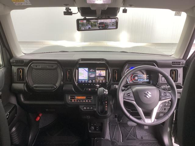 ハスラー ハイブリッドＸターボ　ワンオーナー　メモリーナビ　全周囲カメラ　ＥＴＣ　ドライブレコーダー前後　レーダークルーズコントロール　衝突被害軽減ブレーキ　踏み間違い防止装置　パーキングセンサー　シートヒーター　スマートキー（14枚目）