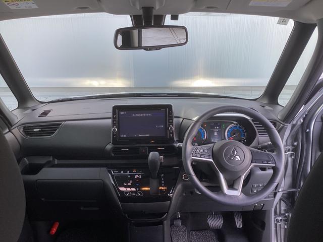 eKクロススペース T プラスエディション ワンオーナー メモリーナビ 全周囲カメラ ETC 衝突被害軽減ブレーキ 踏み間違い防止装置 パーキングセンサー 両側電動スライドドア シートヒーター オートマチックハイビーム フォグランプ(10枚目)