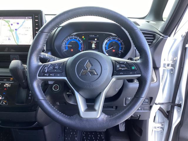 デリカミニ Ｔ　プレミアム　ワンオーナー　メモリーナビ　全周囲カメラ　ＥＴＣ２．０　マイパイロット　衝突被害軽減ブレーキ　踏み間違い防止装置　パーキングセンサー　両側電動スライドドア　シートヒーター　オートマチックハイビーム（11枚目）