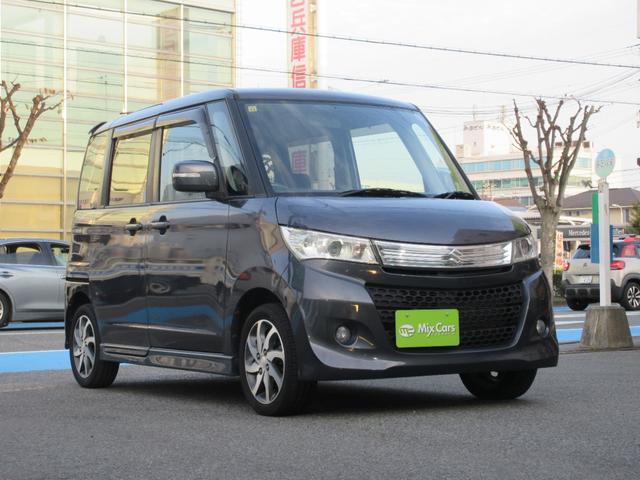 パレットSW XS 左側オートスライドドア ETC バックカメラ ディスチャージヘッドライト フォグ ユーザー様買取(16枚目)